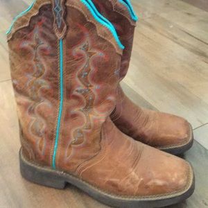 Justin cowgirl work boots gypsy size 9.5 B